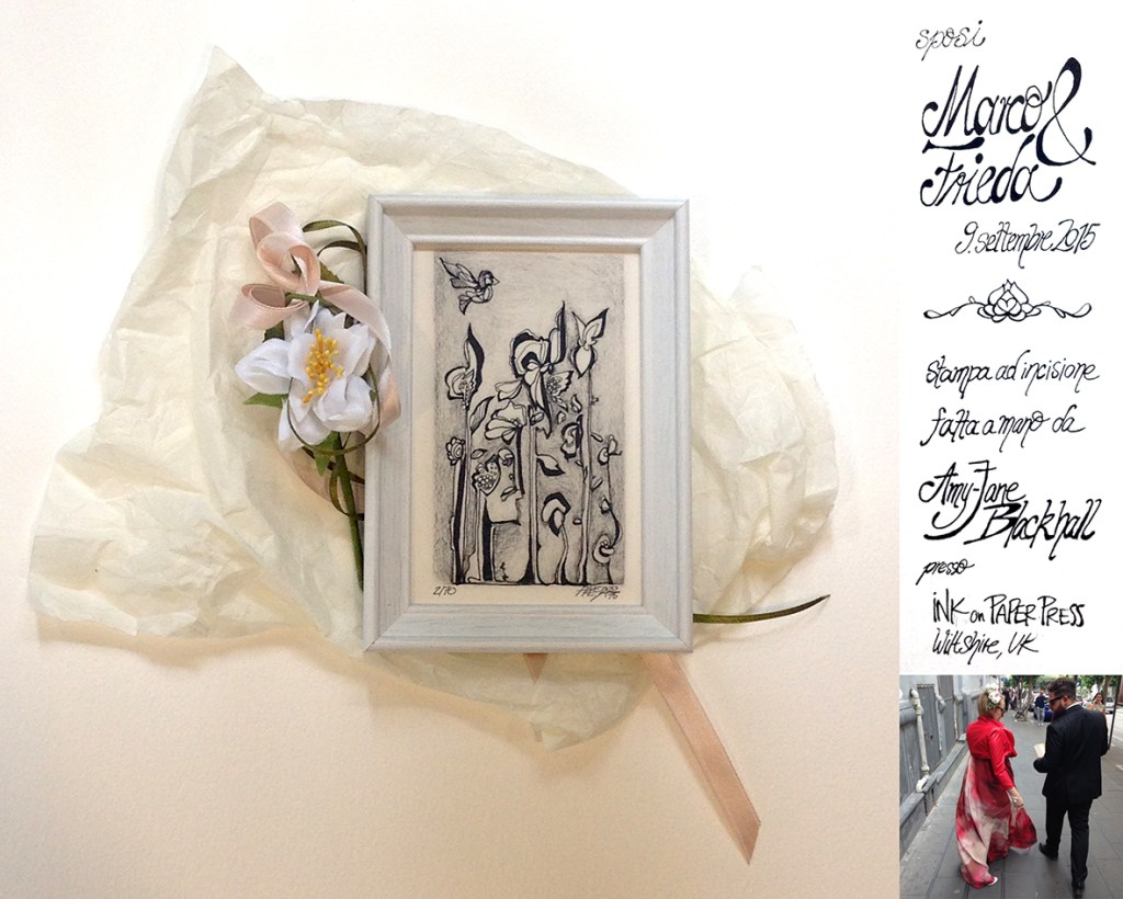 Marco & Frieda wedding print